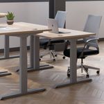 Jemini Sit/Stand Dsk 1400X800 Beech