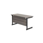Jemini Su Rec Dsk 1400X600 G/Oak/Blk