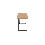 Jemini Du Rec Dsk 1400X600 N/Oak/Blk
