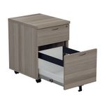 Jemini 2 Drawer Mobile Pedestal Goak