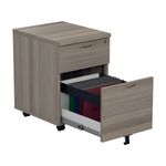 Jemini 2 Drawer Mobile Pedestal Goak