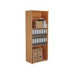 Jemini Wdn Bookcase 800X450X2000 Bch
