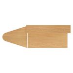 Jemini Rcpn Unit With Extn N/Oak