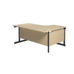 Jemini Rdl Lh Desk 1800X1200 Mpl/Blk