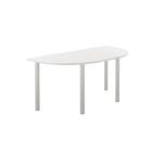 Jemini Scirc Table 1600 White