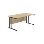 Jemini Du Rec Dsk 1600X800 Mpl/Blk