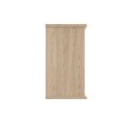 Polaris Bookcase 1 Shlf 730H Can Oak