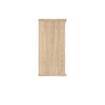 Polaris Bookcase 1 Shlf 816H Can Oak