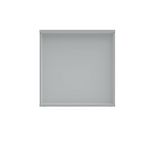 Polaris Bookcase 1 Shlf 816H Arc Wht
