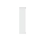 Polaris Bookcase 3Shlf 1592H Arc Wht