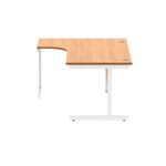 Polaris Lh Rdl Desk 1612 Nbch/White