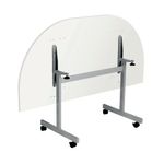 Jemini D-End Tilt Table 800 White