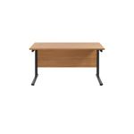 Jemini Du Rec Dsk 1200X800 N/Oak/Blk