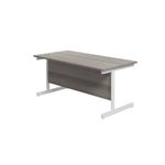 Jemini Rect Desk 1600X800Mm Goak/Wht