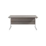 Jemini Rect Desk 1600X800Mm Goak/Wht