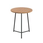 Shore Mid Table 600X735Mm Noak/Blk