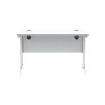 Polaris Rect Cant Desk 1200Mm Awht