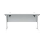 Polaris Rect Cant Desk 1400Mm Awht