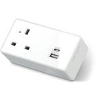 Nexus On Desk Power Module White