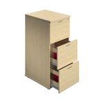 Jemini 3 Drw Filing Cab Maple