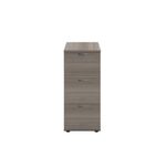 Jemini 3 Drw Filing Cab Grey Oak