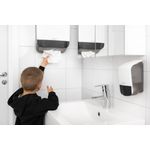 Katrin Folded Hand Towel M Disp Wht