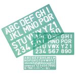 Linex Lettering Stencil 8500S Set P3