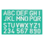 Linex Lettering Stencil 8500S Set P3