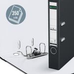 Leitz 180 Lach File 50Mm A4 Blk Pk10
