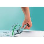 Leitz 180 Lach File 80Mm A4 Blk Pk10