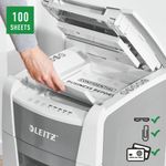 Leitz Iq Autofeed Cross-Cut P-4 Shrd