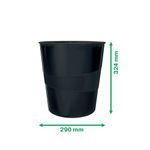 Leitz Recycle Waste Bin 15L Black