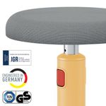 Leitz Ergo Cosy Sit/Stand Stool Ylw