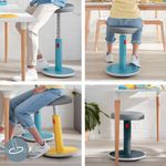Leitz Ergo Cosy Sit/Stand Stool Blu