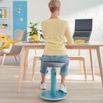 Leitz Ergo Cosy Sit/Stand Stool Blu