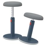 Leitz Ergo Cosy Sit/Stand Stool Gry