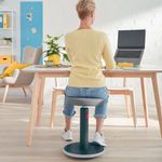 Leitz Ergo Cosy Sit/Stand Stool Gry