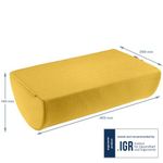 Leitz Ergo Cosy Foot Rest Ylw