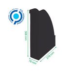 Leitz Recycle Mag File Plus A4 Black