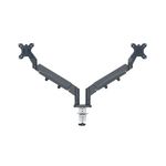 Leitz Ergo Dual Monitor Arm Dgrey