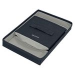Leitz Fabric Box W/Lid Twnpk Sml Gry