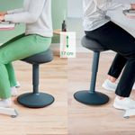 Leitz Ergo Active Sit Stool Dk Grey
