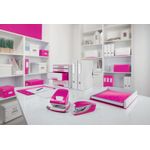Leitz Wow Office Stapler Pink Met