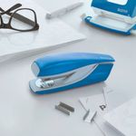 Leitz Wow Office Stapler 30 Sh Blue
