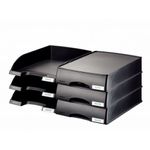 Leitz + Drawer Unit L/Tray Blk