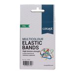 Concept 100G Box Elastic Bands Asst Size