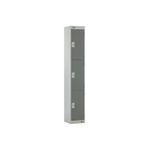 Three Compartment Locker 300 Dgrey