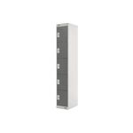 Five Compartment Locker 300 Dgrey