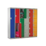Four Comp Express Std Locker Blue