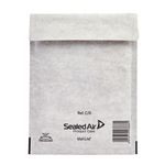 Bubble Lined Bag White 150X210 Pk100
